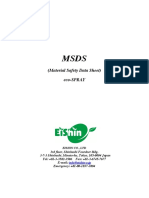 MSDS eco-SPRAY ENG