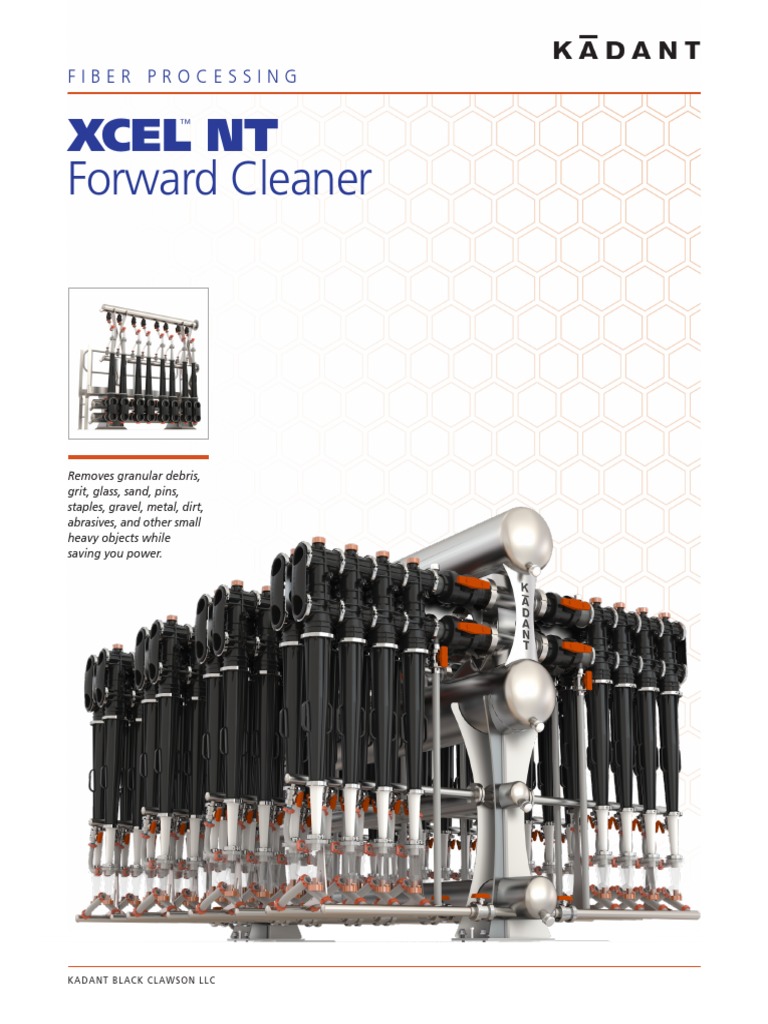 XCEL NT Forward Cleaner | PDF | Valve | Manufactured Goods
