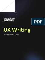 2022 Curso UX Writing