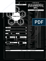 Ficha Ordem Paranormal 1.0 AUTOMATICA Escura