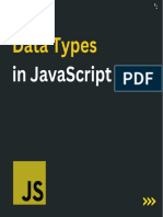 JavaScript Datatypes - Exploring The Fundamentals