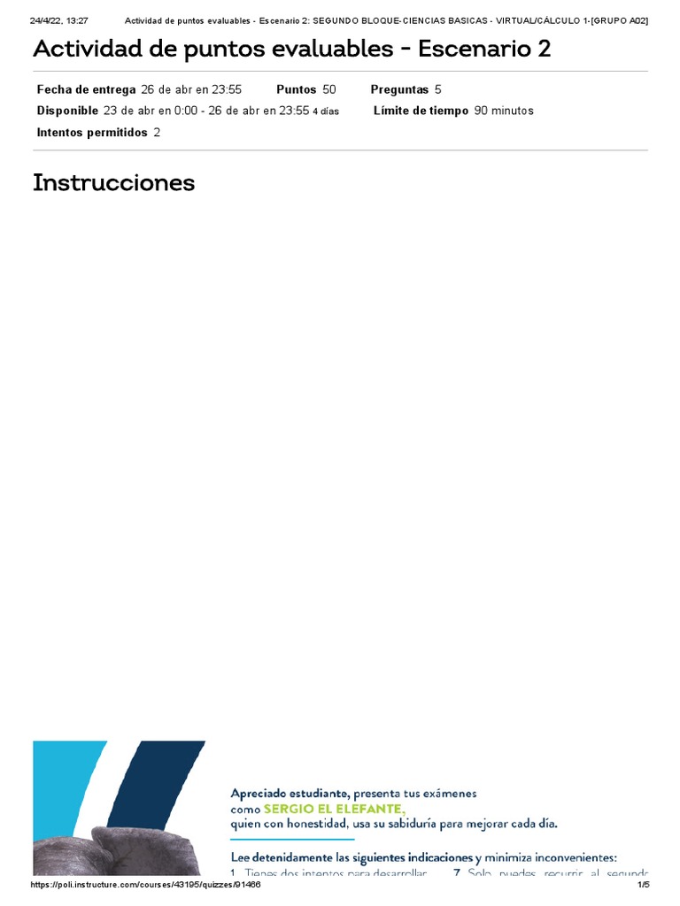 Actividad De Puntos Evaluables Escenario 2 Segundo Bloque Ciencias