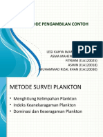 Metode Pengambilan Contoh Plankton