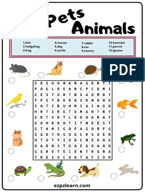 Adopt Me Pets 1 Word Search - WordMint