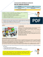 Ficha de Actividades Consumo Responsable CCSS Ciclo Vi - 2022