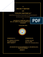 JOB Portal Project Report