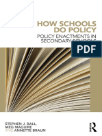 Stephen J. Ball, Meg Maguire, Annette Braun - How Schools Do Policy - Policy Enactments in Secondary Schools-Routledge (2012)