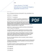 Anexo - Decreto - 1716-2008 - Ley 26363 Seguridad Vial