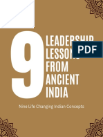 Nine Leadership Lessons From Ancient India
