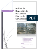 Análisis de Dispersión de PM10 en La Fábrica de Cementos Lima Version3