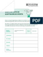 Guía Contrato Aceptación de Oferta