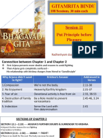 GITAMRITA BINDU Session 11 BG 2.1-5 Put Principle Before Pleasure