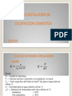 Curso Calefacción Instalación Doméstica - GASPROCLIMA