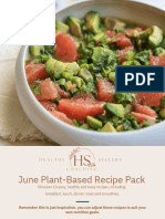 June 2022 - Plant-Based Recipe Pack - PDF 1