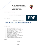 Proceso de Investigacion