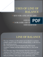 Group 13 - The Uses of Line of Balance