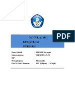 Modul Ajar Matematika - Modul AJar MTK Kelas 8 SMPN 01 Merangin - Fase D