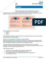 Conjunctivitis (Allergic)