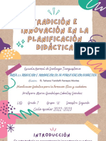 Pdfec - 13tyfm-T2.3 Tradición e Innovación en La Planificación Didáctica