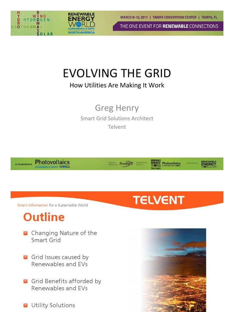 Evolving Smart Grid Solutions for Utilities | PDF | Electrical Grid ...