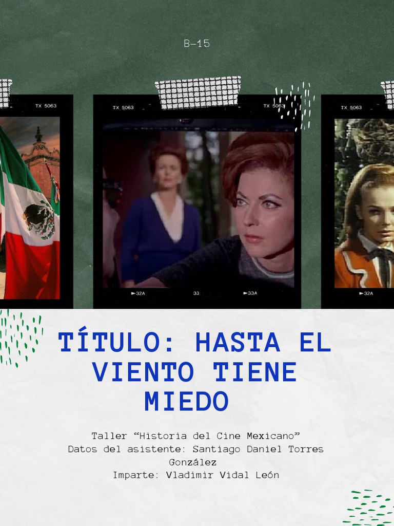 Ficha Filmográfica Hasta El Viento Tiene Miedo PDF