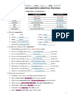 Comparative and Superlative