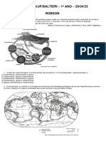 P+: Robson/Jp/Baltieri - 1º ANO - 20/04/23 Robson: Texto para A Próxima Questão