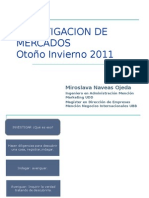 Investigación de mercados Otoño Invierno 2011