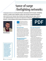 The Importance of Surge Analysis in Firefighting Networks