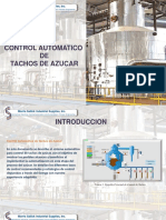 Control Automatico de Tachos de Azucar