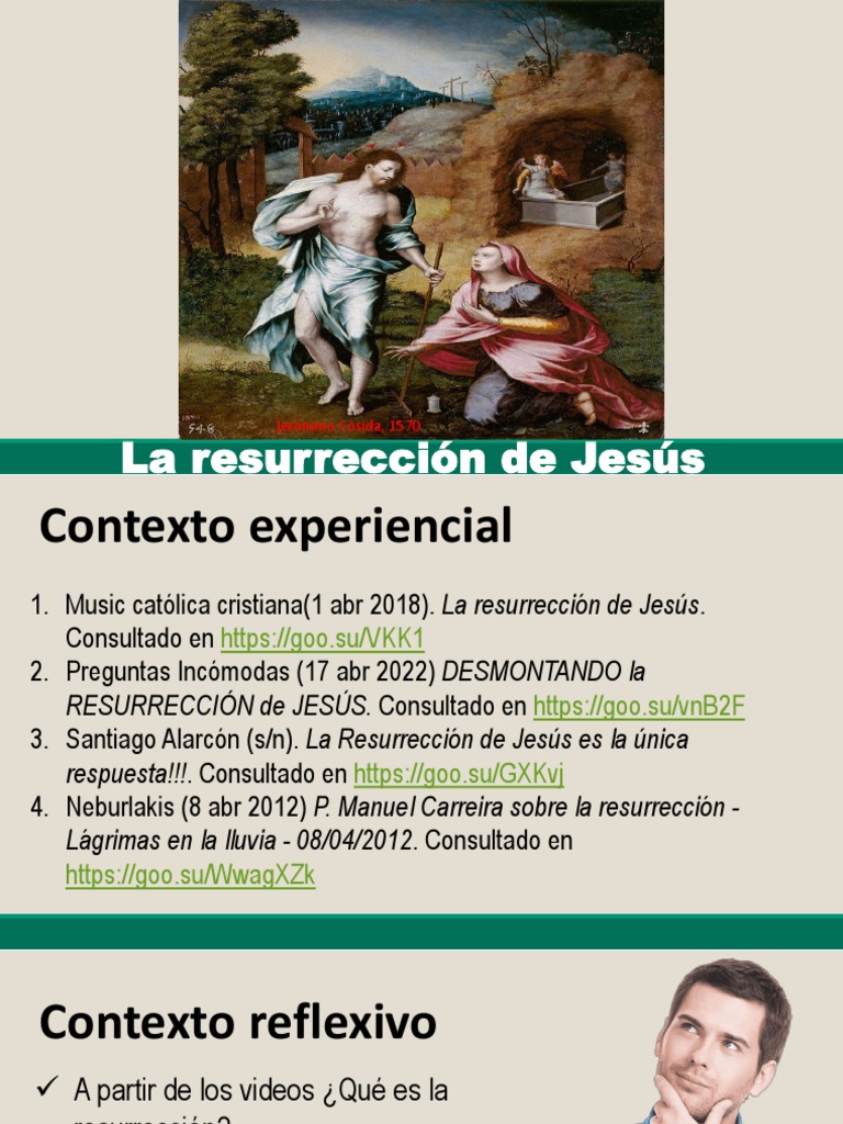 La resurrección de Jesús | PDF | La resurrección de Jesús | Jesús