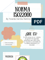 Norma ISO22000: by Yolanda Darinka Ramírez Arellano