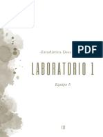 Laboratorio 1: - Estadística Descriptiva