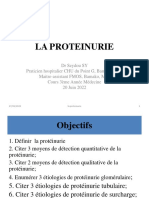 LA PROTEINURIE. DR SSYpdf