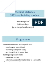 SPSS and Building Models