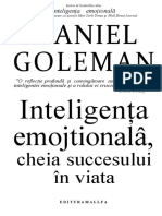 Goleman - Inteligenta Emotionala