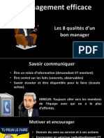 Les 8 Qualités D'un Bon Manager