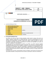 3 Años - Actividad Del Dia 12 de Abril