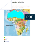 Actividad de Sociales