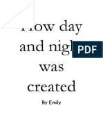 How Day and Night Was Created - Emily