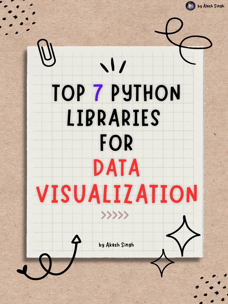 TOP 7 Python Libraries for DATA Visualization!! | PDF | Chart ...