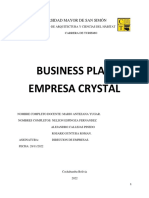 BusinessPlan DIRECCION DE EMPRESAS