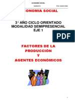 Factores de La Produccion y Agentes Economicos