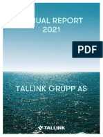 2021 FY - Tallink Grupp Audited Annual Report - en