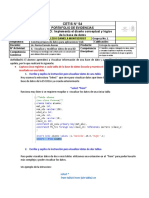 6 - Visualizar y Modificar Datos de Una BD