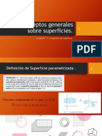 Conceptos Generales Sobre Superficies