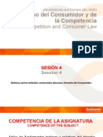 Derecho Del Consumidor y de La Competencia: Competition and Consumer Law