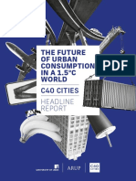 Arup C40 the Future of Urban Consumption in a 1 5C World