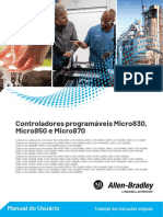 Controladores Programáveis Micro830, Micro850 e Micro870: Manual Do Usuário