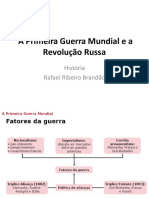 A Primeira Guerra Mundial e A Revolução